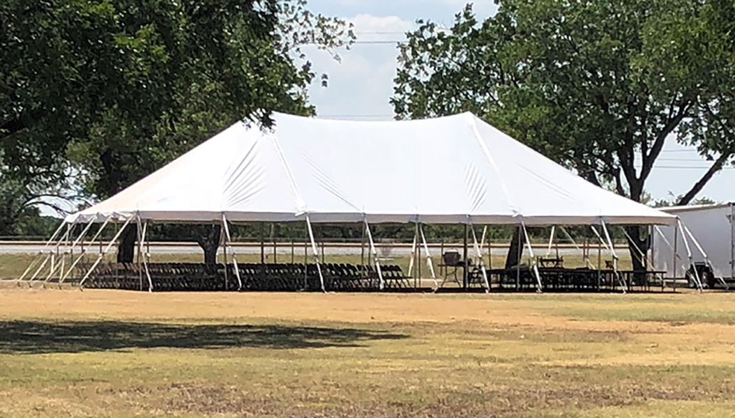 50x50 Pole Tent